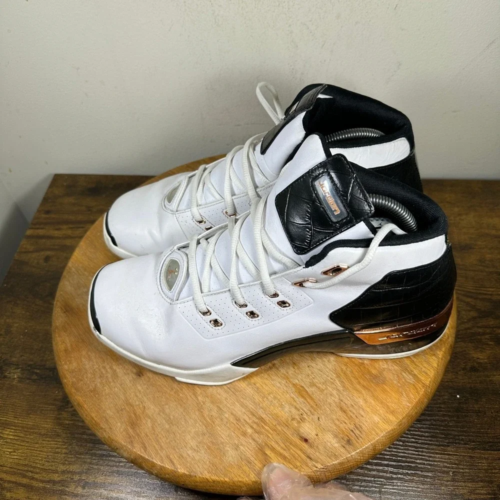 Jordan Air Flight The Glove Basketball Shoes White Black Men US 10 832816-122
